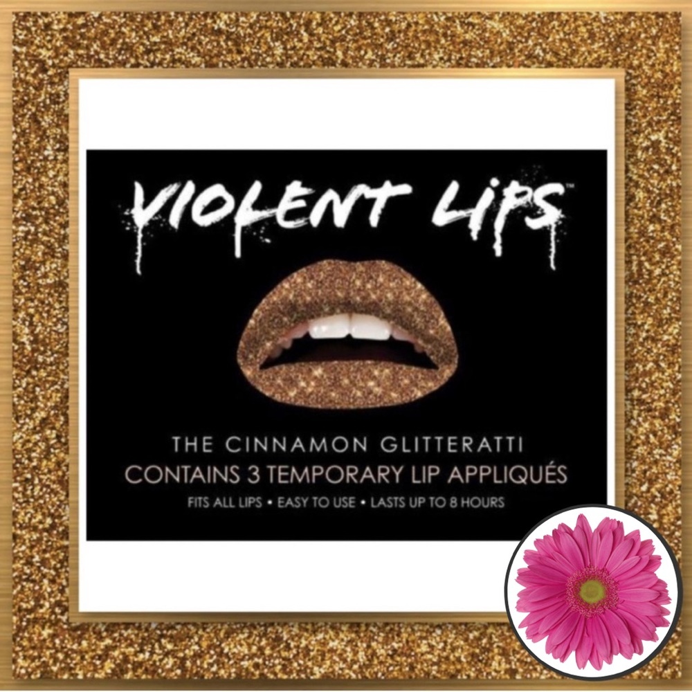 3/$10, 5/$15 - Violent Lips in Cinnamon Glitteratti